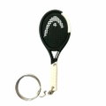 Head Schlüsselanhänger Mini-Tennisschläger Speed schwarz/weiss - 1 Stück