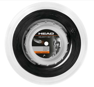 Head Tennissaite Velocity MLT (Armschonung+Touch) schwarz 200m Rolle