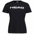 Head Tennis-Shirt Club Basic (Mischgewebe) schwarz Damen