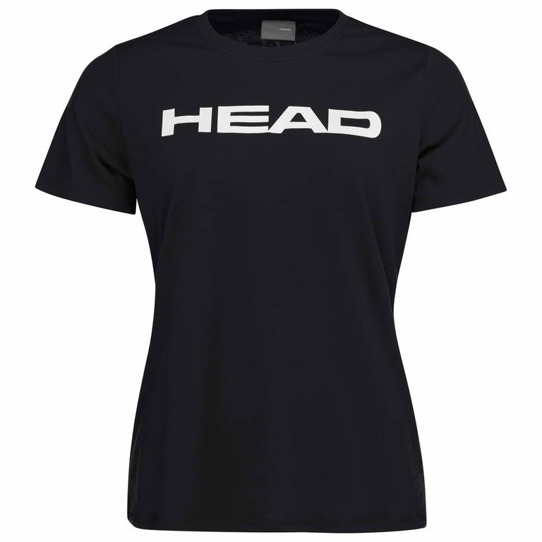Head Tennis-Shirt Club Basic (Mischgewebe) schwarz Damen