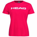 Head Tennis-Shirt Club Basic (Mischgewebe) magenta Damen