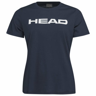 Head Tennis-Shirt Club Basic (Mischgewebe) navyblau Damen