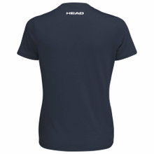 Head Tennis-Shirt Club Basic (Mischgewebe) navyblau Damen