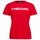 Head Tennis-Shirt Club Basic (Mischgewebe) rot Damen