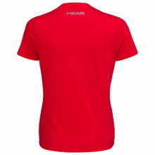 Head Tennis-Shirt Club Basic (Mischgewebe) rot Damen
