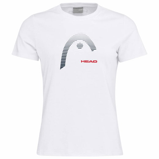 Head Tennis-Shirt Club Lara (Mischgewebe) weiss Damen