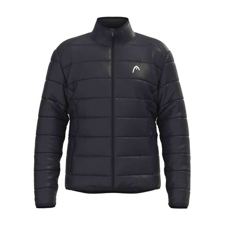 Head Sport Isolation Jacket Club Kinetic (Stand-up Collar, 100% Polyester) black Men's