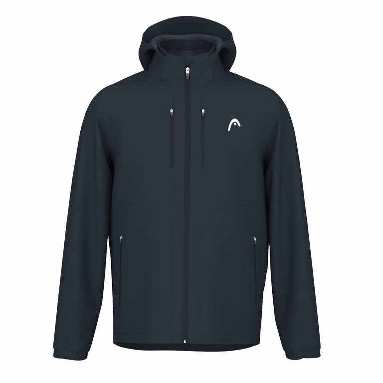 Head Sportjacke Club Coach mit Kapuze navyblau Herren