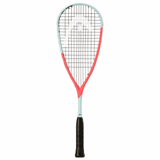 Head Squashschläger Extreme 145g/leicht kopflastig 2025 mint/rot - besaitet -
