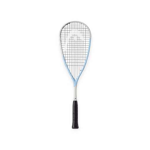 Head Squashschläger Extreme 135g/kopflastig 2025 hellblau/grau - besaitet -