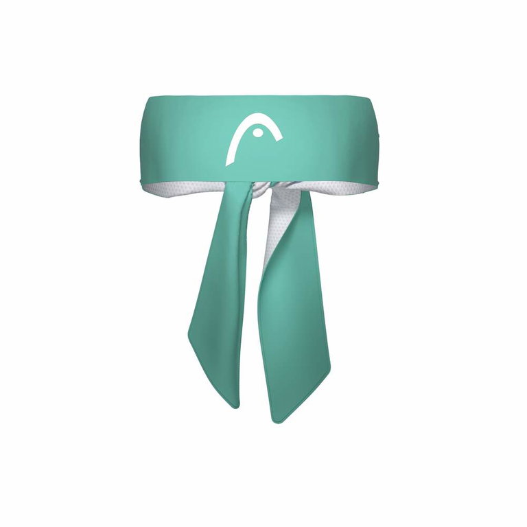 Head Stirnband Bandana 2026 - türkisblau/weiss - 1 Stück