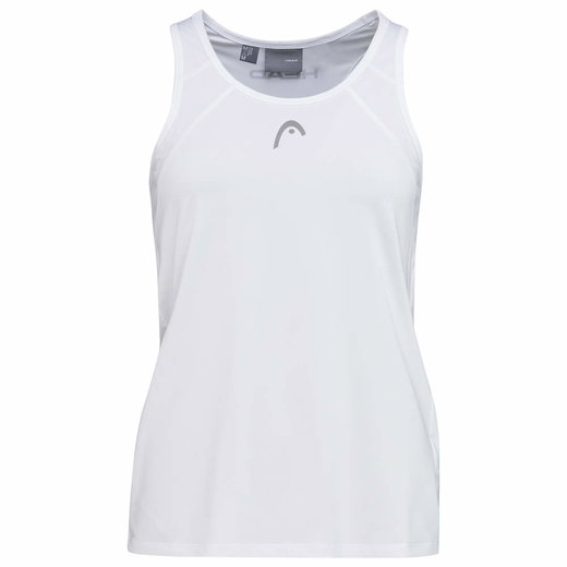 Head Tennistank Club 22 Tank Top (Racer Back) weiss/weiss Damen
