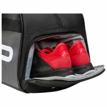 Torba sportowa Head Tour Court Bag (1 komora główna + komora na buty) 2024 czarna/biała