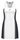Head Tennis Dress Club 25 (separate inner shorts) 2025 white/navy blue ladies
