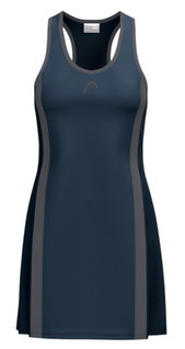 Head Tennis-Kleid Club 25 Dress (separate Innenhose) 2025 navyblau Damen