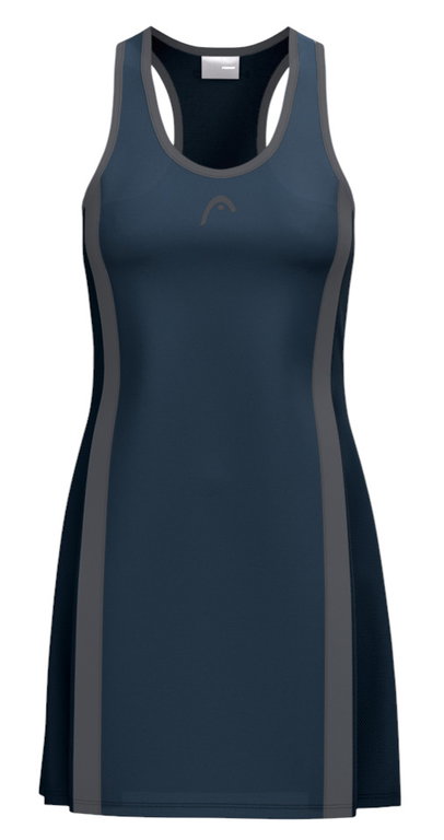 Head Tennis-Kleid Club 25 Dress (separate Innenhose) 2025 navyblau Damen