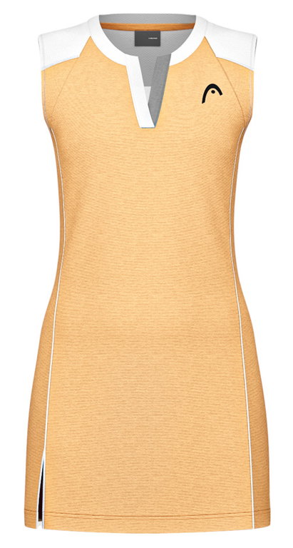 Head Tennis-Kleid Play Tech Dress (separate Innenhose) gelb Damen