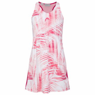 Head Tennis-Kleid Spirit Dress (separate Innenhose, V-Ausschnitt) berrypink/weiss Damen