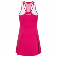 Head Tennis Dress Spirit Dress (separate inner shorts, V-neck) berry pink/white ladies
