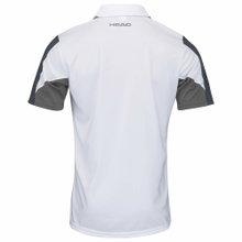 Head Tennis Polo Club Technical (Moisture Transfer Microfiber Technology) white/navy blue Men