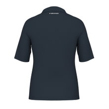 Head Tennis Polo Performance 2024 (Polyester Jacquard, quick-drying) navy blue Women