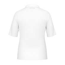 Head Tennis-Polo Performance 2024 (Polyester-Jacquard, schnelltrocknend) weiss Damen