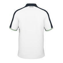 Head Tennis-Polo Play Tech (Mesh-Einsätze) weiss/grün Herren