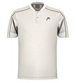 Head Tennis-Polo Play Tech (Mesh-Einsätze, feuchtigkeitsabsorbierend) 2025 beige Herren