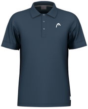 Head Tennis Polo Slice (moisture-wicking) 2025 navy blue men's