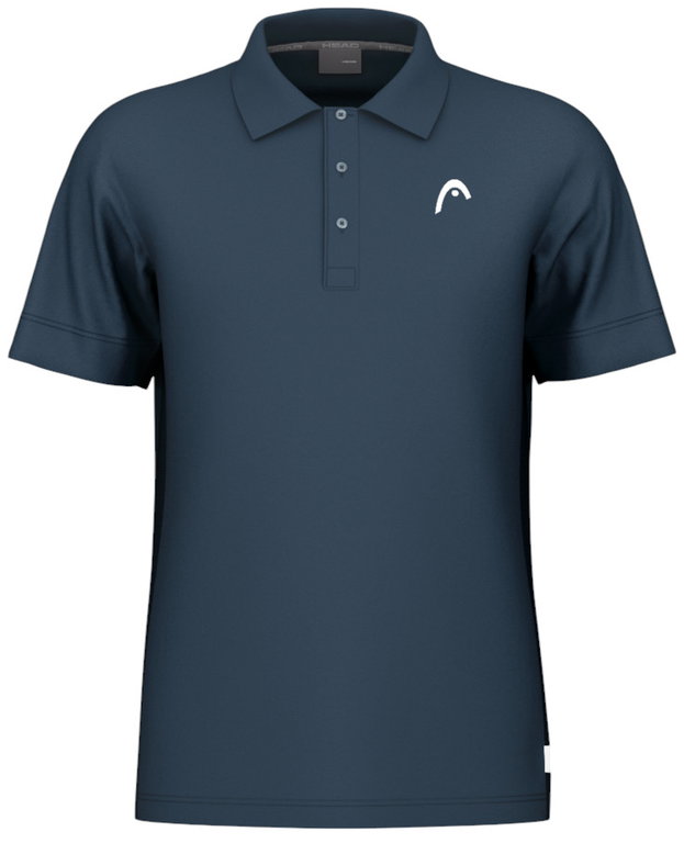Head Tennis Polo Slice (moisture-wicking) 2025 navy blue men's