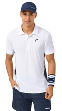 Head Tennis Polo Slice (moisture-absorbing) 2025 white men's