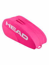 Torba tenisowa Head Racketbag Base M (torba na rakiety, 2 główne komory) 2026 różowa 6 sztuk