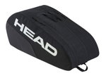 Torba tenisowa Head Racketbag Base L (torba na rakiety, 3 główne komory) 2025 czarna 9 szt.
