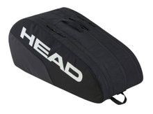 Torba tenisowa Head Racketbag Base L (torba na rakiety, 3 główne komory) 2025 czarna 9 szt.