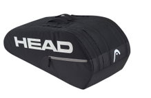 Torba tenisowa Head Racketbag Base L (torba na rakiety, 3 główne komory) 2025 czarna 9 szt.