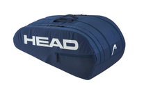 Torba tenisowa Head Racketbag Base L (torba na rakiety, 3 główne komory) 2025 granatowa 9 szt.