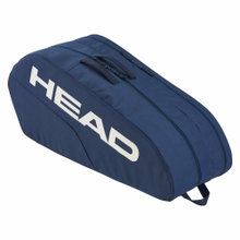 Torba tenisowa Head Racketbag Base M (torba na rakiety, 2 główne komory) 2025 granatowa 6 sztuk