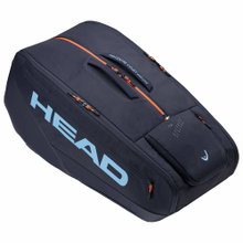 Torba na rakiety tenisowe Head Tennis-Racketbag Pro XL (torba na sprzęt, 3 główne komory) 2026 granatowa 12 szt.