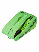 Head Tennis Racket Bag Tour Racquet Bag XL (Racket Bag, 3 Main Compartments) 2026 Green 12-Pack