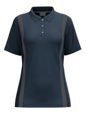Head Tennis Shirt Club 25 Tech Polo (Moisture Transfer Microfiber Technology) 2025 navy blue ladies