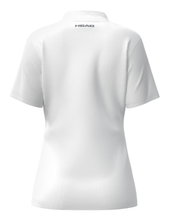 Head Tennis Shirt Club 25 Tech Polo (Moisture Transfer Microfiber Technology) 2025 white ladies