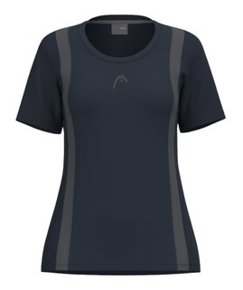 Head Tennis-Shirt Club 25 Tech (Moisture Transfer Microfiber Technologie) navyblau Mädchen