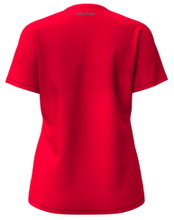 Head Tennis Shirt Club Original (quick-drying) red ladies