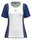 Head Tennis Shirt Club 25 Tech (Moisture Transfer Microfiber Technology) white/royal blue girls