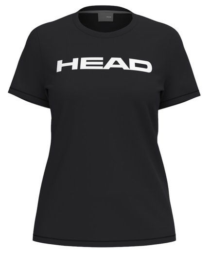 Head Tennis-Shirt Club Original (schnelltrocknend) schwarz Damen