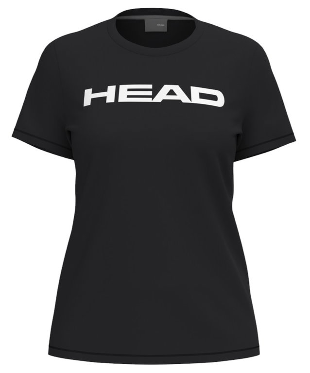 Head Tennis-Shirt Club Original (schnelltrocknend) schwarz Damen