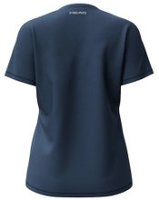 Head Tennis Shirt Club Original (quick-drying) navy blue ladies