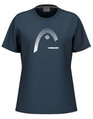 Head Tennis-Shirt Lara (schnelltrocknend) navyblau Damen