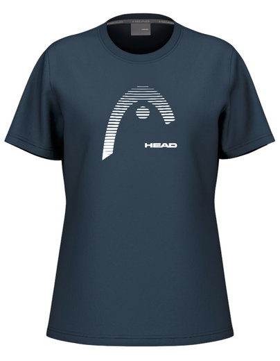 Head Tennis-Shirt Lara (schnelltrocknend) navyblau Damen