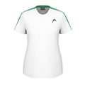Head Tennis-Shirt Tie-Break (Moisture Transfer Microfiber Technologie) weiss Damen
